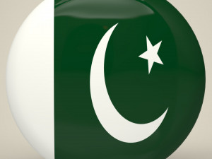 Pakistan Badge Modello 3D