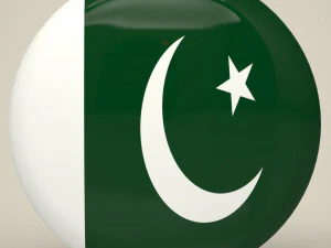 Pakistan Badge 3D Model