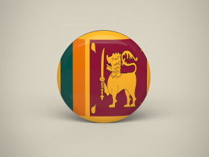 Sri Lanka Badge Modèle 3D