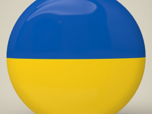 Ukraine Badge Modelo 3D