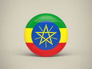 Ethiopia Badge Modèle 3D