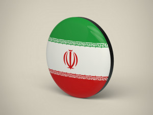 Iran Badge Modèle 3D