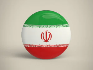 Iran Badge 3D Model