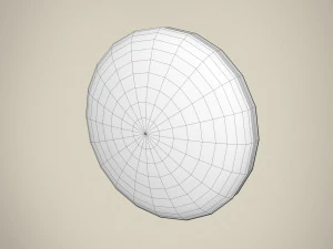 Iran Badge 3D Model