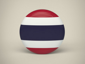 Thailand Badge Modelo 3D