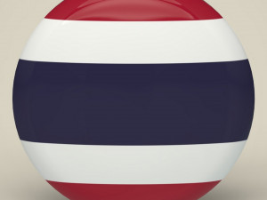 Thailand Badge Modelo 3D