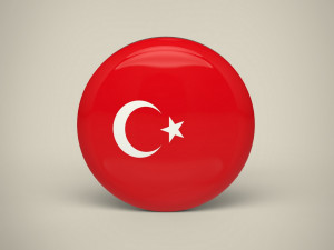 Turkey Badge Modèle 3D