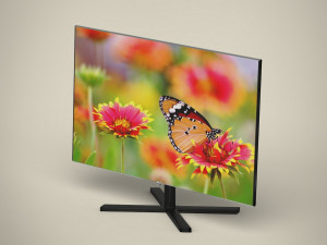 LED TV 3Dモデル