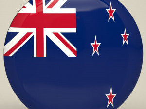 New Zealand Badge Model 3D
