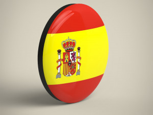 Spain Badge Modèle 3D