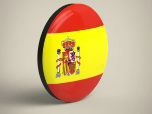 Lencana Spanyol Model 3D