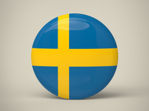 Sweden Badge 3Dモデル