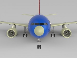 aeroplan 3D मॉडल