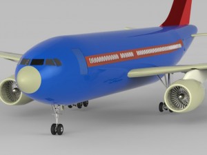 aeroplan 3D मॉडल