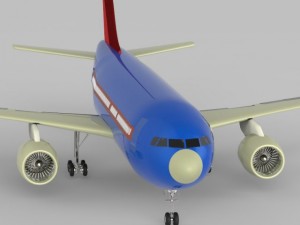 aeroplan 3D मॉडल