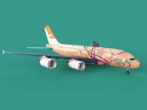 aeroplan Modello 3D