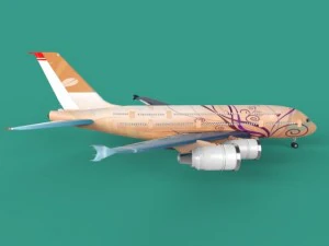 aeroplan Modello 3D