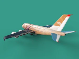 aeroplan Modello 3D