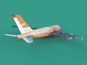 aeroplan Modello 3D