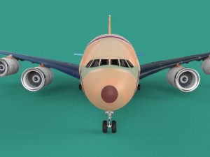aeroplan Model 3D