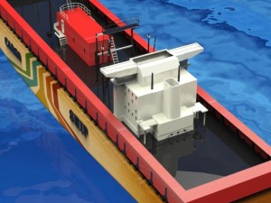 cargo ship 3D Модель