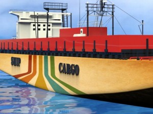 cargo ship 3D Модель