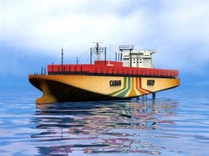cargo ship 3D Модель