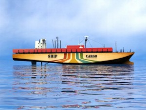 cargo ship 3D Модель