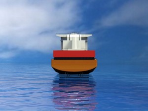 cargo ship 3D Модель