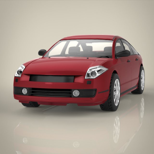 sport car 3D Model .c4d .max .obj .3ds .fbx .stl .blend 
