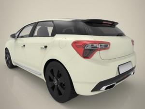 sports car 3D Модель