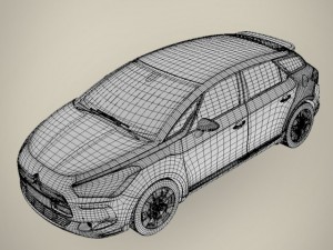 sports car Modèle 3D