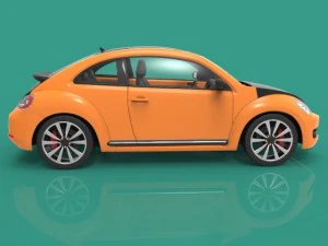 coco car 3D Model