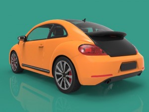 coco car 3D Model