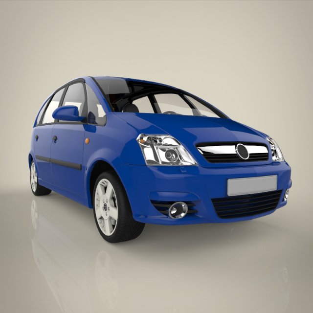 estate car 3D Model .c4d .max .obj .3ds .fbx .stl .blend 