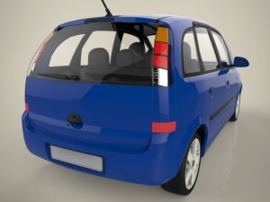 estate car 3D Model