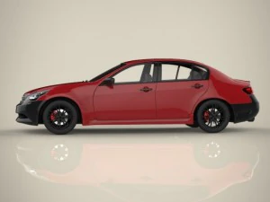 sedan car 3D Model