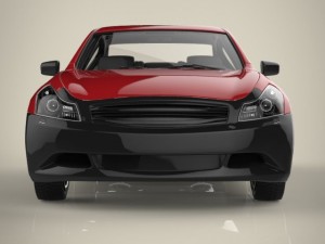sedan car Modèle 3D