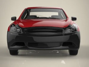 sedan car 3D Model