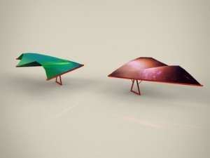 hang glider Modèle 3D