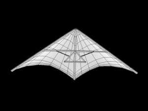 hang glider Modèle 3D