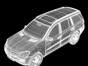 hatchback car 3D Модель