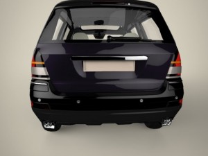 hatchback car 3D Модель