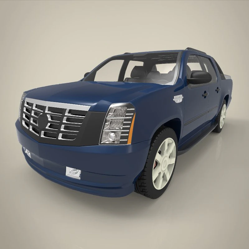 pickup truck 3D Model .c4d .max .obj .3ds .fbx .stl .blend 