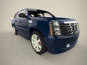 pickup truck Modelo 3D