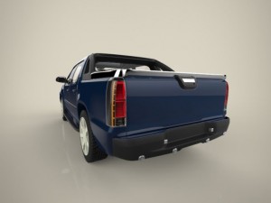 pickup truck Modelo 3D