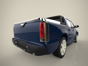 pickup truck Modelo 3D