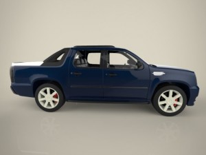 pickup truck Modelo 3D