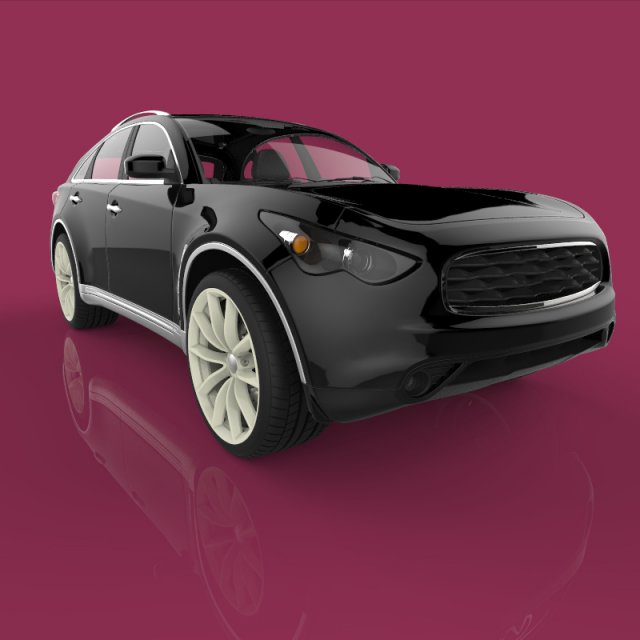 sports car 3D Model .c4d .max .obj .3ds .fbx .stl .blend