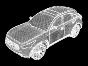 sports car 3D Model